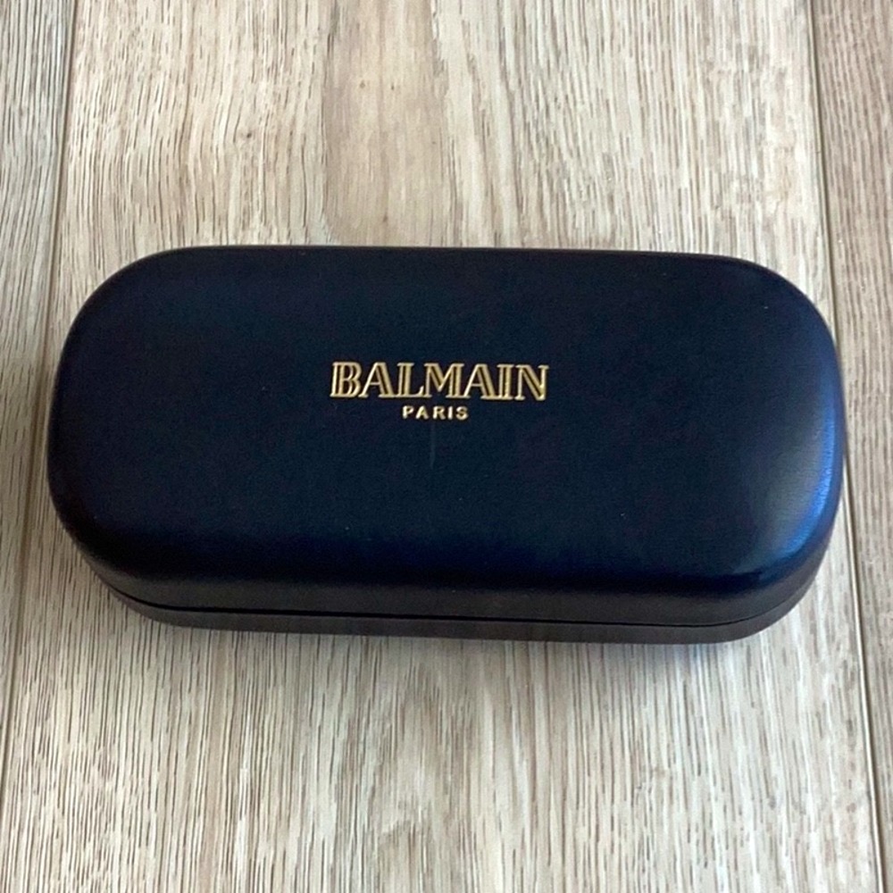 Balmain Black Glasses Case
